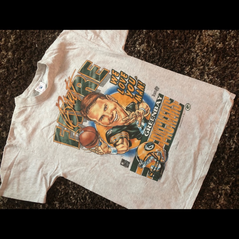 Vintage Bret Farve T shirt